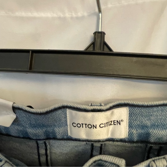 Cotton Citizen Blue Jean Mini Skirt - Picture 3 of 7